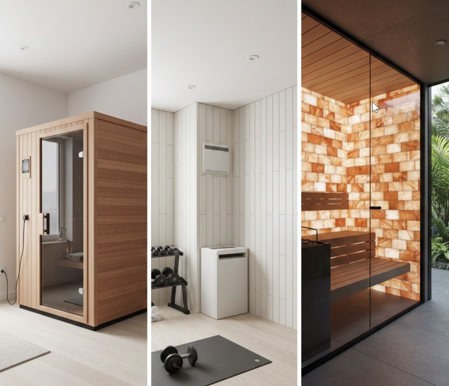 Analýza režimov montáže pre domáce parné miestnosti