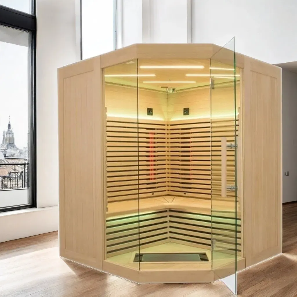 Mohla by infračervená sauna jedľovec pre 3 až 4 osoby pre domácnosť zmeniť vašu každodennú wellness rutinu