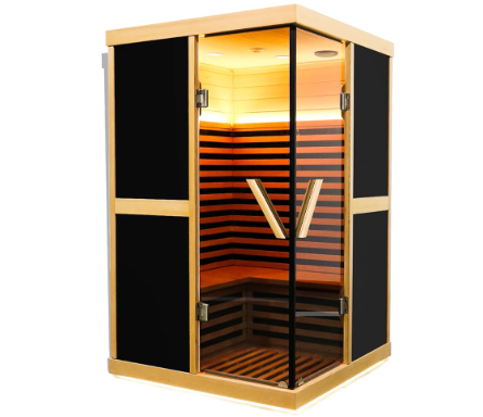 Mobilný dom 2-osobný infračervená sauna miestnosť